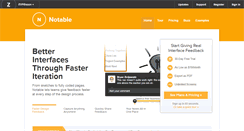 Desktop Screenshot of 1000watt.notableapp.com